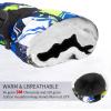 image:imageBOSONER Ski Snowboard Gloves Waterproof Winter Warm Gloves Cold Weather Touchscreen Snow Gloves for Mens Womens Kids SkiingSnowboardingGraffiti Blue
