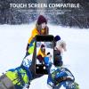 image:imageBOSONER Ski Snowboard Gloves Waterproof Winter Warm Gloves Cold Weather Touchscreen Snow Gloves for Mens Womens Kids SkiingSnowboardingGraffiti Blue