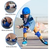 image:imageBOSONER KidsYouth Knee Pad Elbow Pads Guards Protective Gear Set for Roller Skates Cycling BMX Bike Skateboard Inline Skatings Scooter Riding SportsBLUE