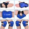 image:imageBOSONER KidsYouth Knee Pad Elbow Pads Guards Protective Gear Set for Roller Skates Cycling BMX Bike Skateboard Inline Skatings Scooter Riding SportsBLUE
