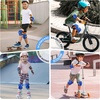 image:imageBOSONER KidsYouth Knee Pad Elbow Pads Guards Protective Gear Set for Roller Skates Cycling BMX Bike Skateboard Inline Skatings Scooter Riding SportsBLUE