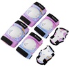 image:imageBOSONER KidsYouth Knee Pad Elbow Pads Guards Protective Gear Set for Rollerblade Roller Skates Cycling BMX Bike Riding Skateboard Inline Skatings Scooter Riding Sports PinkbluePink Blue